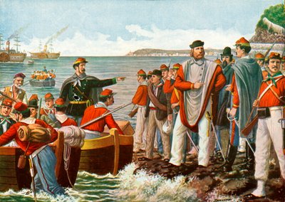 Garibaldi bricht 1860 zur Expedition der Tausend auf
